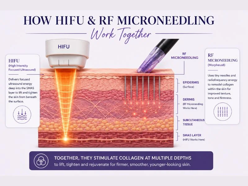 Why combined treatment is the best result with complete skin tightening treatment Ayr